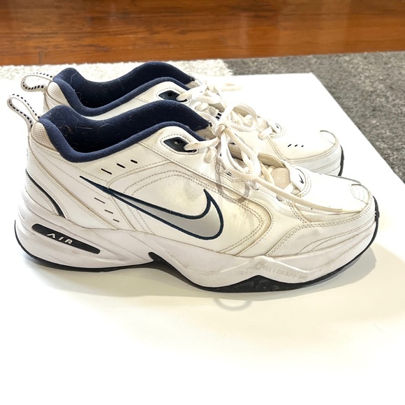 Nike Other - Nike air monarch dad white sneakers shoes size 12